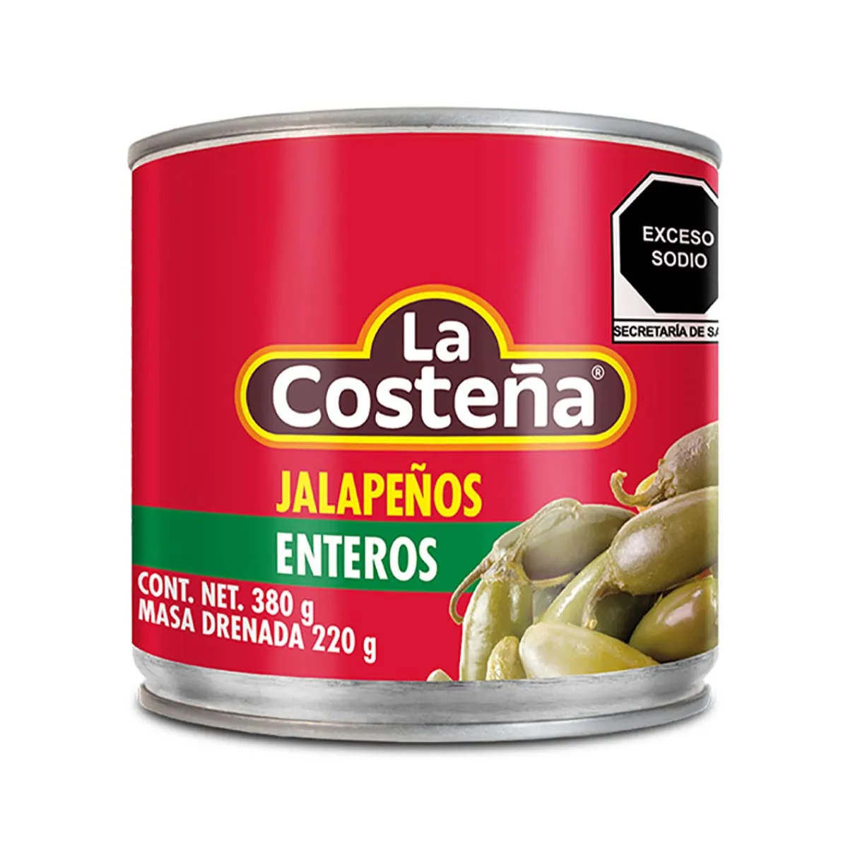La Costeña Jalapeños Enteros 380g